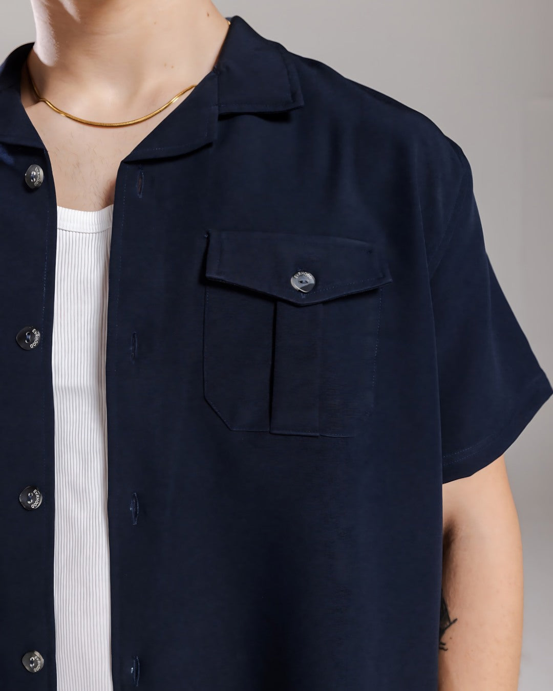 Bowling Shirt - Blue by Evrhood