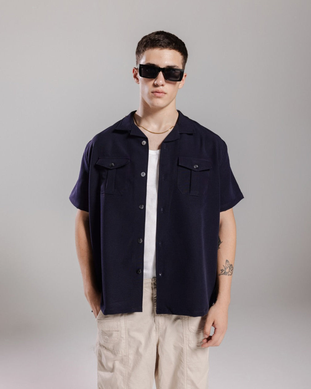Bowling Shirt - Blue by Evrhood