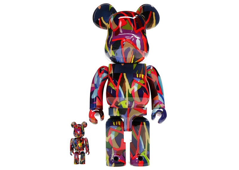 Bearbrick KAWS TENSION 100% & 400% Set by BEARBRICK