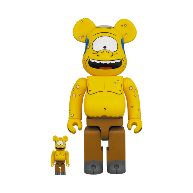 Bearbrick The Simpsons CYCLOPS 100% & 400% Set by BEARBRICK