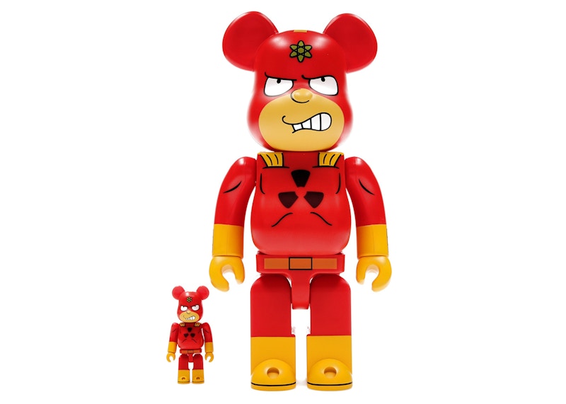 Bearbrick The Simpsons Radioactive Man 100% & 400% Set by BEARBRICK