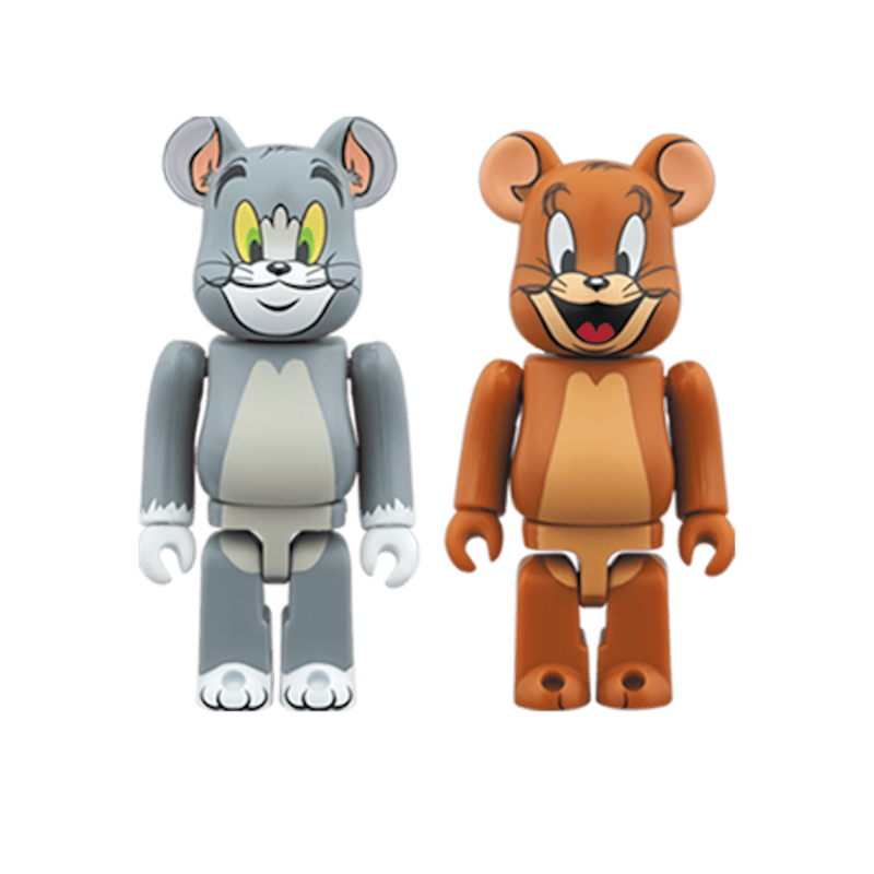 Bearbrick Tom & Jerry 2 Pack 100% Multi by BEARBRICK