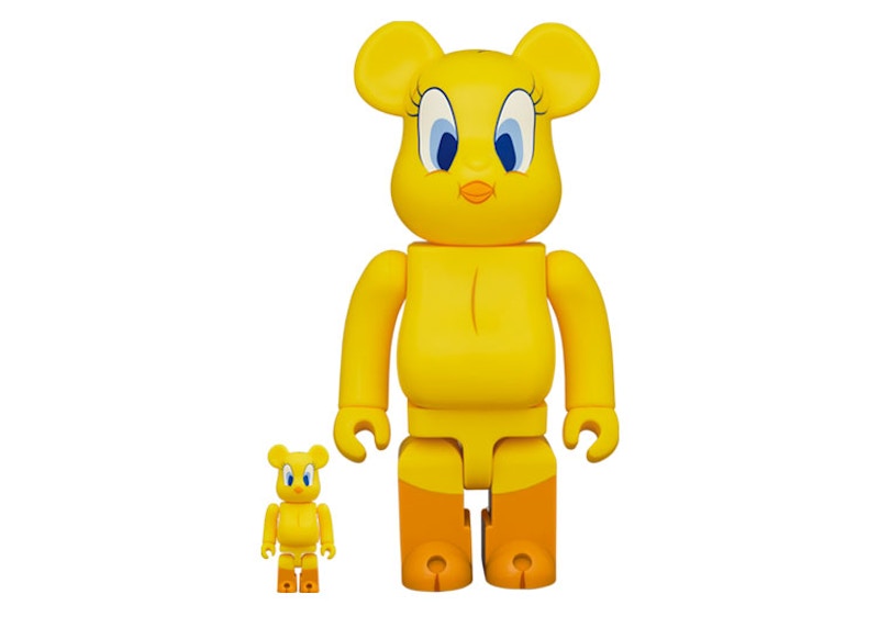 Bearbrick Tweety 100% & 400% Set by BEARBRICK