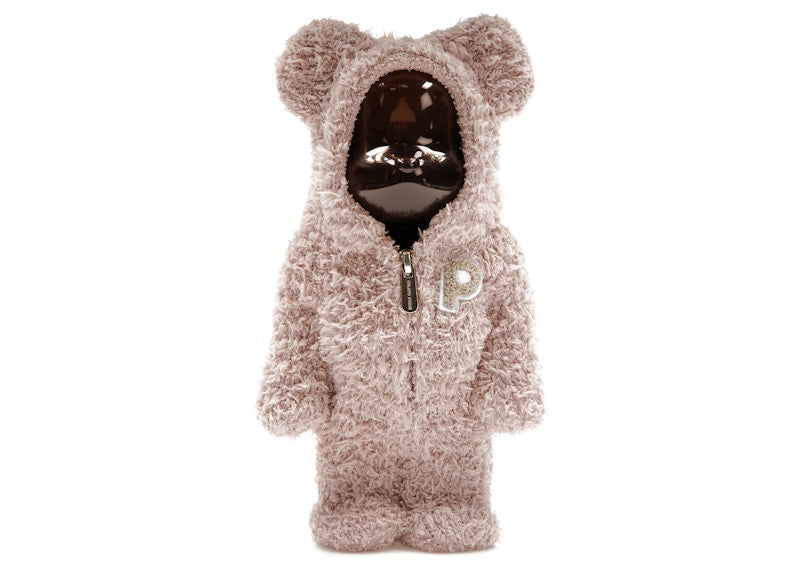 Bearbrick x Gelato Pique Pajamas 400% Brown by BEARBRICK