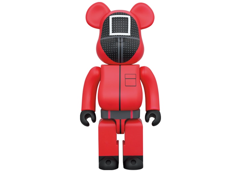 Bearbrick x Squid Game Guard (Square) 1000% by BEARBRICK
