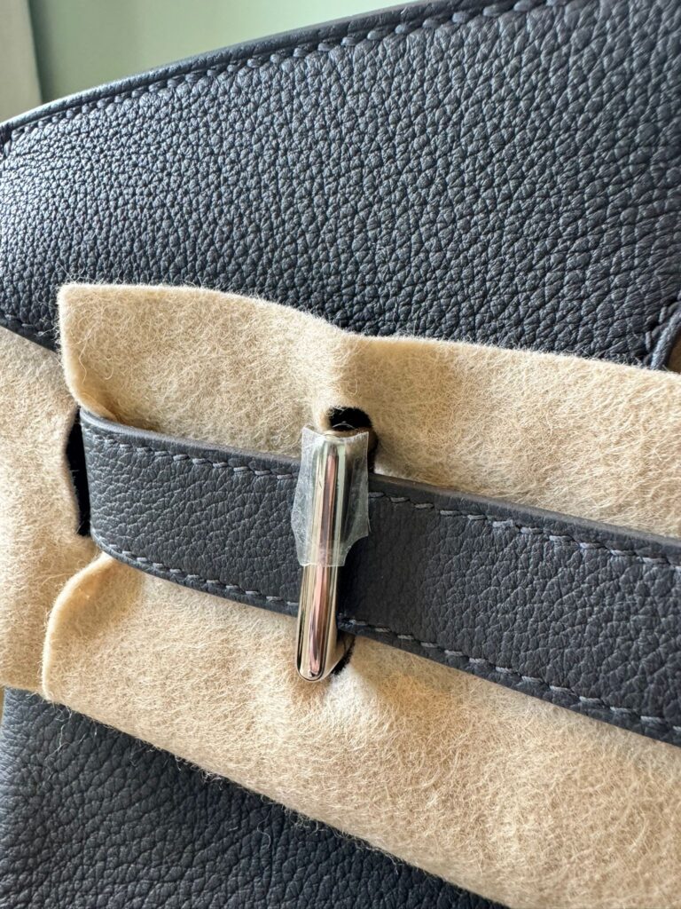 Hermès Haut à Courroies 40 – HAC 40 Ardoise Togo with Palladium Hardware