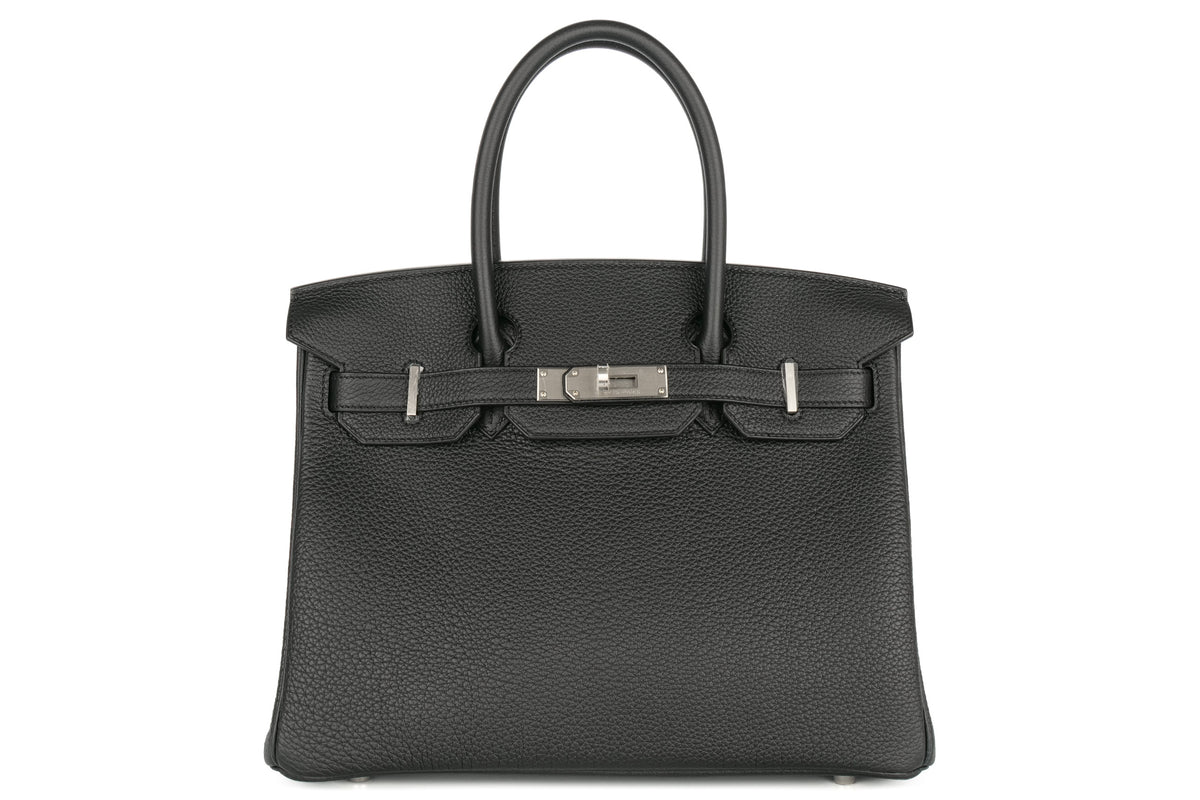 Hermès Birkin 30 Noir / Black Togo Brushed Palladium Hardware - view 1