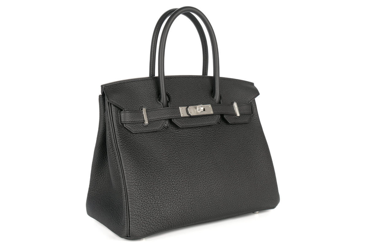 Hermès Birkin 30 Noir / Black Togo Brushed Palladium Hardware - view 2