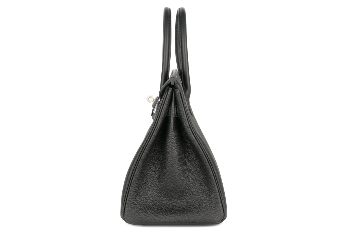 Hermès Birkin 30 Noir / Black Togo Brushed Palladium Hardware - view 4