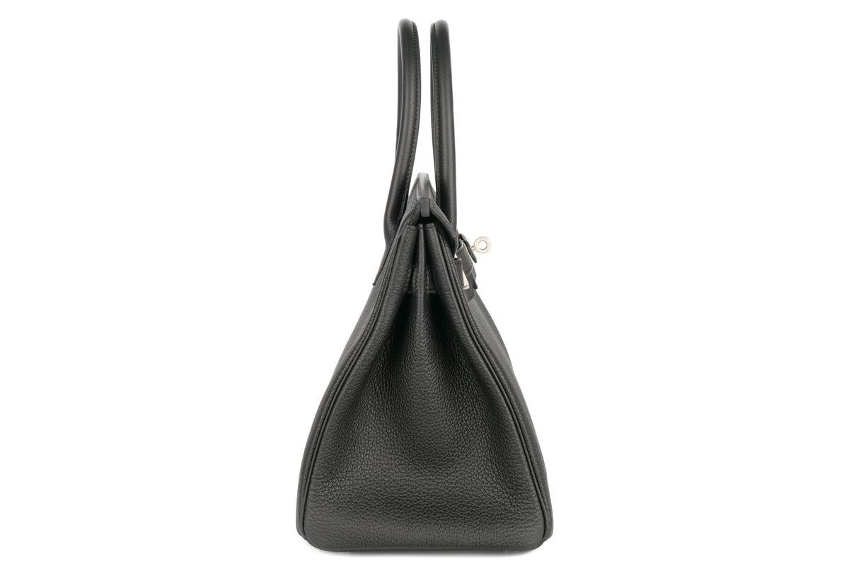 Hermès Birkin 30 Noir / Black Togo Brushed Palladium Hardware - view 5