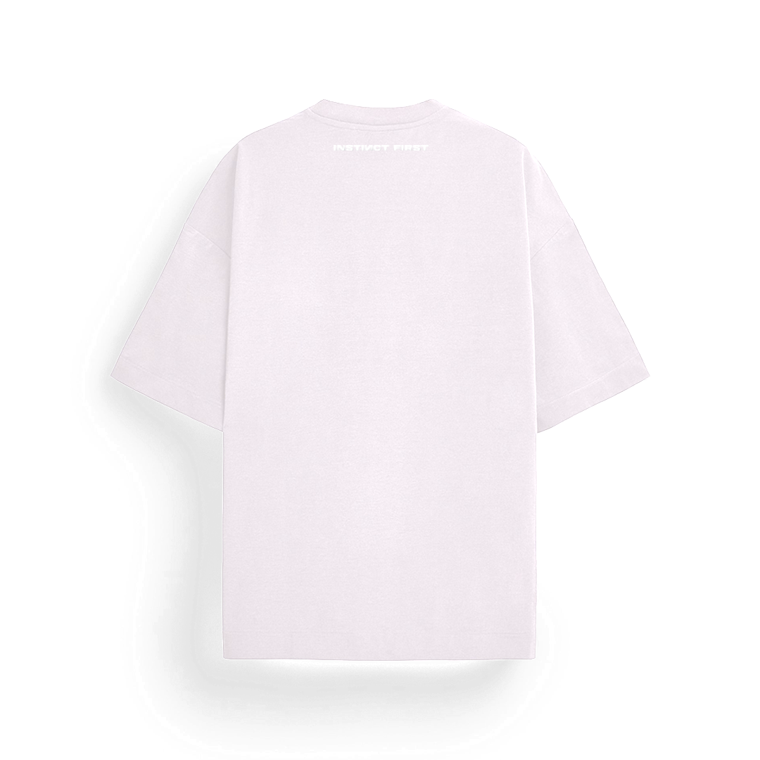 Oversized T-Shirt - (Euphoric Pink) by Instinct First