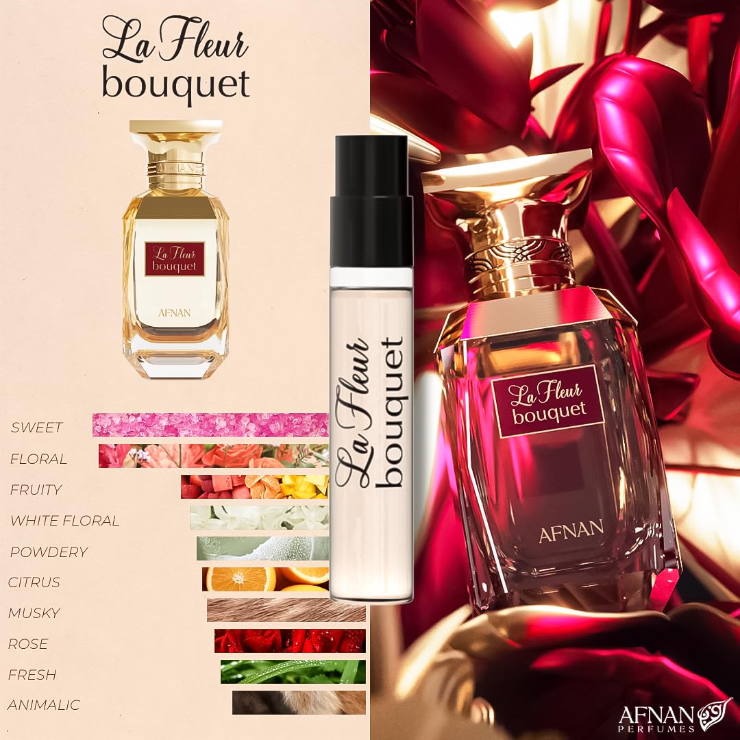 Bouquet Series Discovery Kit by Afnan 5 x 2ml fragrance