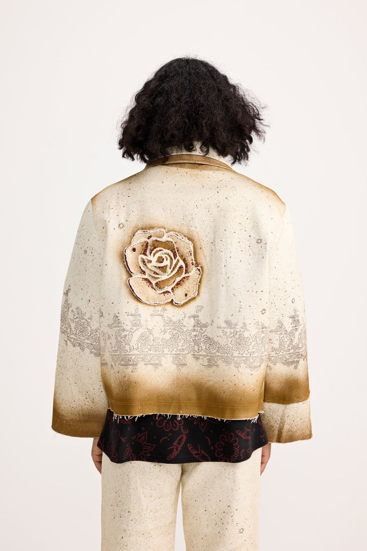 Burning Flower Handmade - Jacket by FARAK