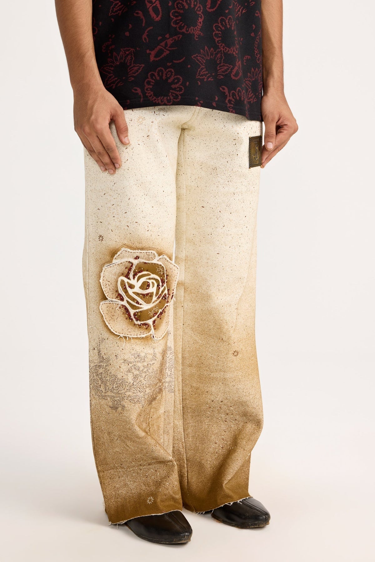 Burning Flower Handmade - Pants by FARAK