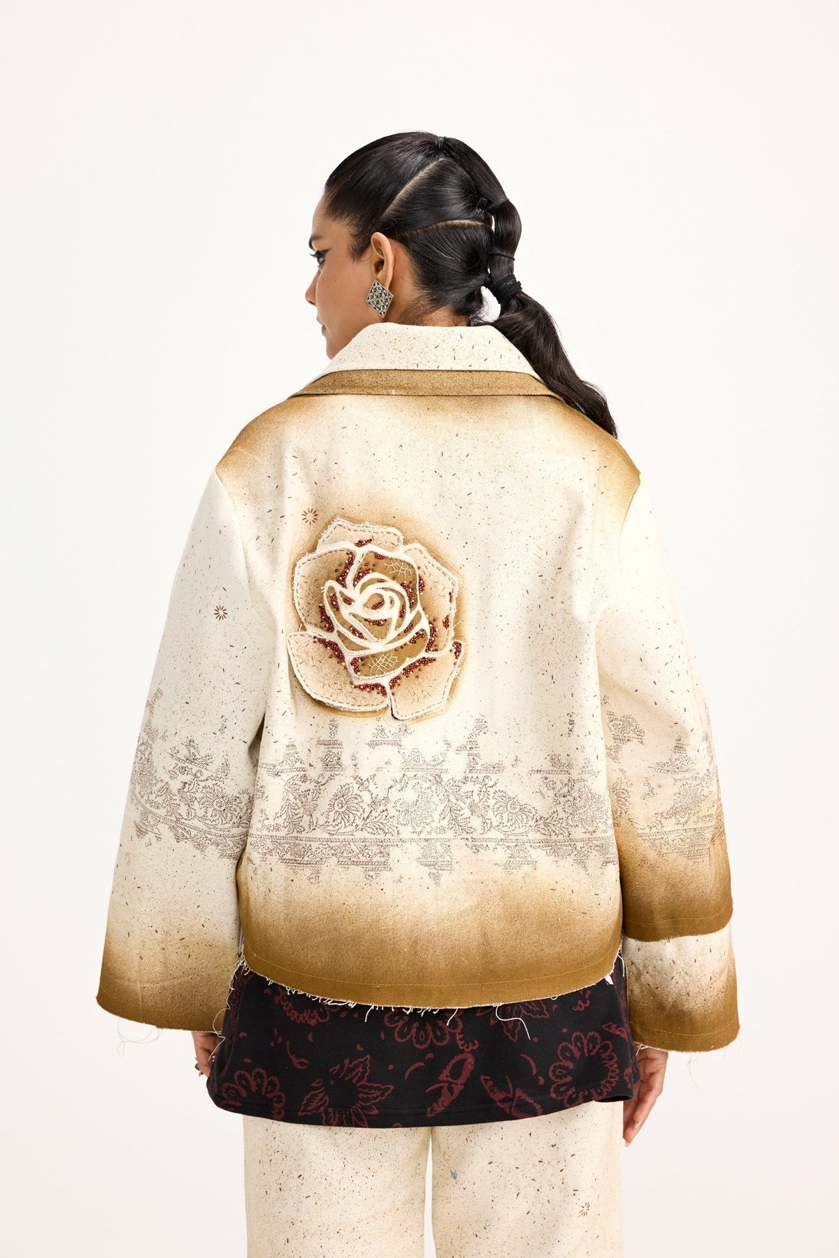 Burning Flower Handmade - Jacket by FARAK