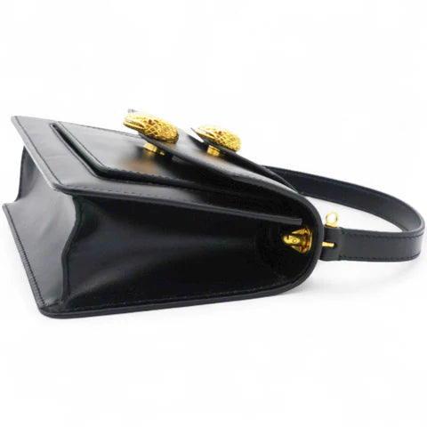 Bvlgari x Alexander Wang Serpenti Tote & Shoulder Bag – Black