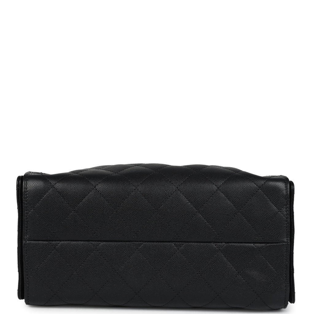 Chanel Small 25 Hobo Bag – Black Caviar Leather (Antique Gold Hardware) - Zeuskicks