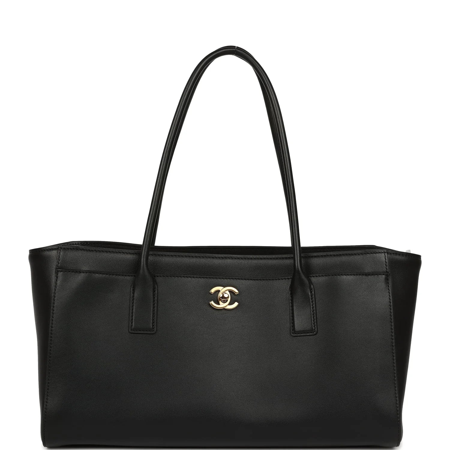 CHANEL Cerf Tote – 26S Black Calfskin Gold Hardware (Boutique Fresh) - Zeuskicks