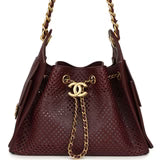 Chanel Mini 25 Hobo Bag – Dark Burgundy