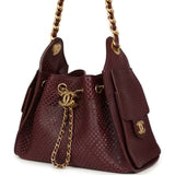Chanel Mini 25 Hobo Bag – Dark Burgundy