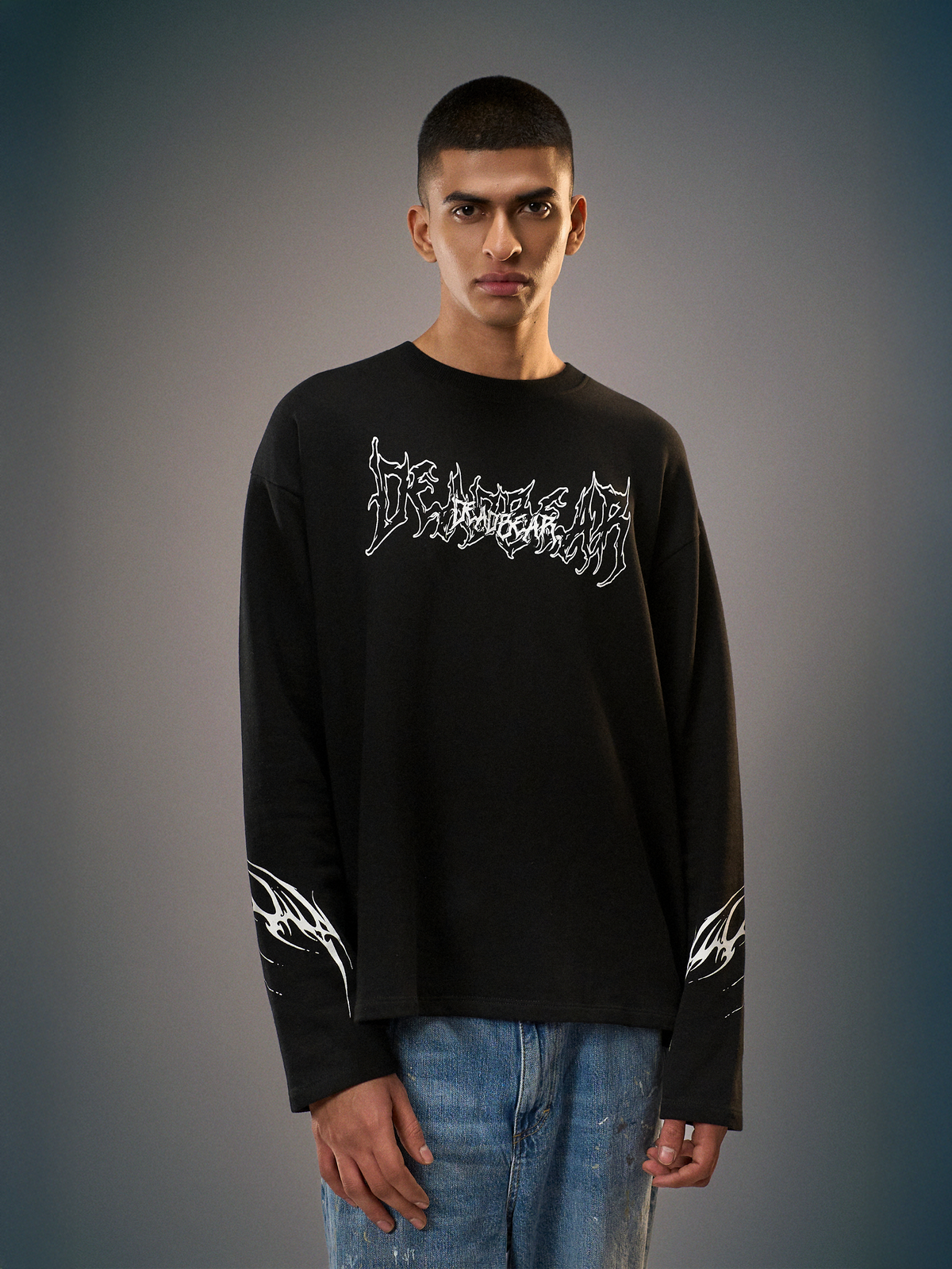 Flames 2.0 Tee Black by DEADBEAR