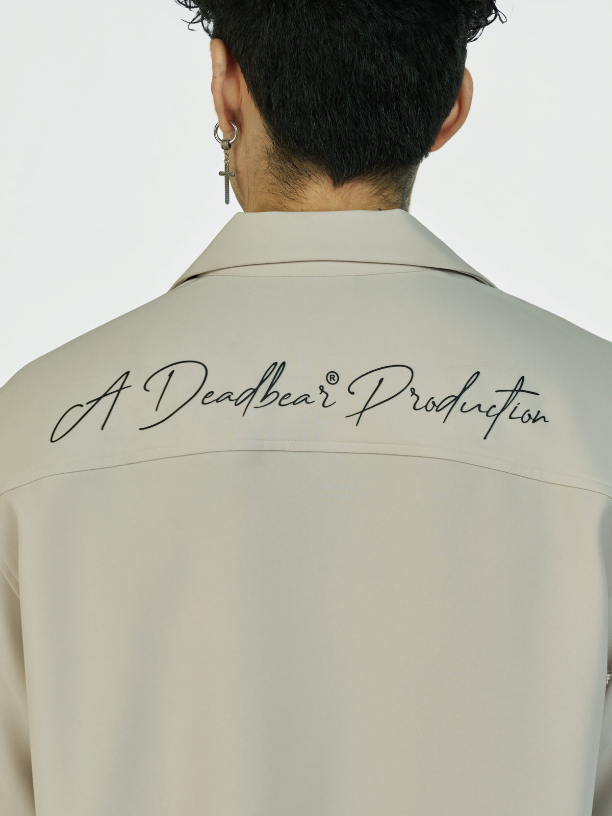 Bowling Shirt Stone Grey by DEADBEAR