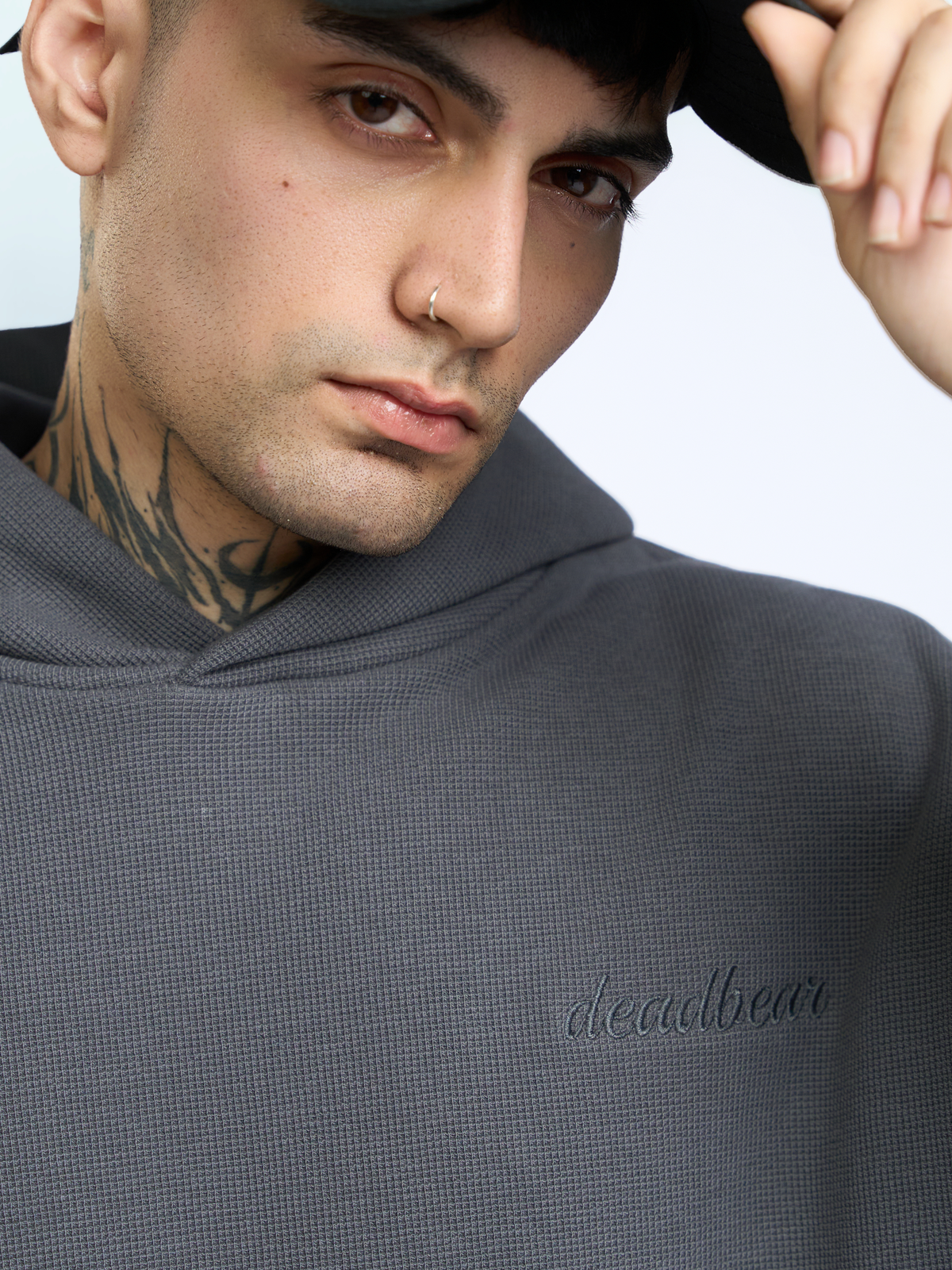 Co-ord Hoodie Grey by DEADBEAR