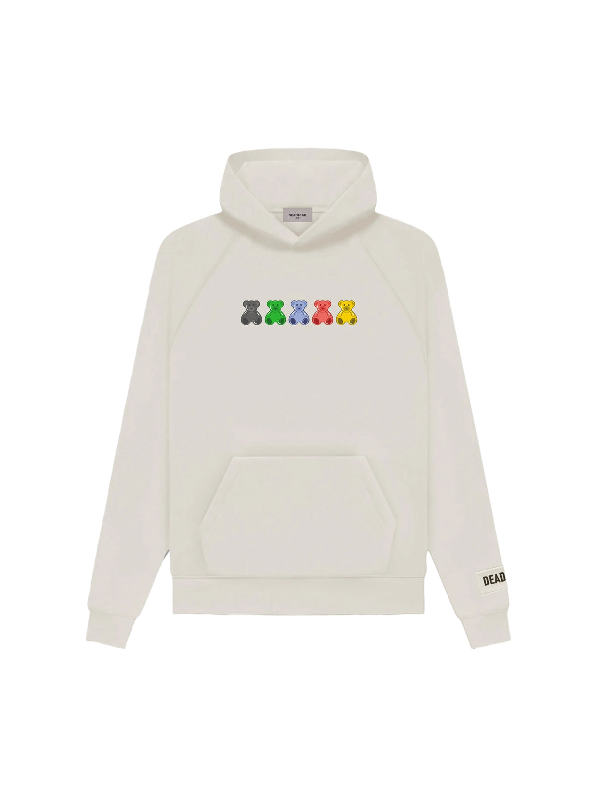 Gummy Bear Hoodie Cream White by DEADBEAR