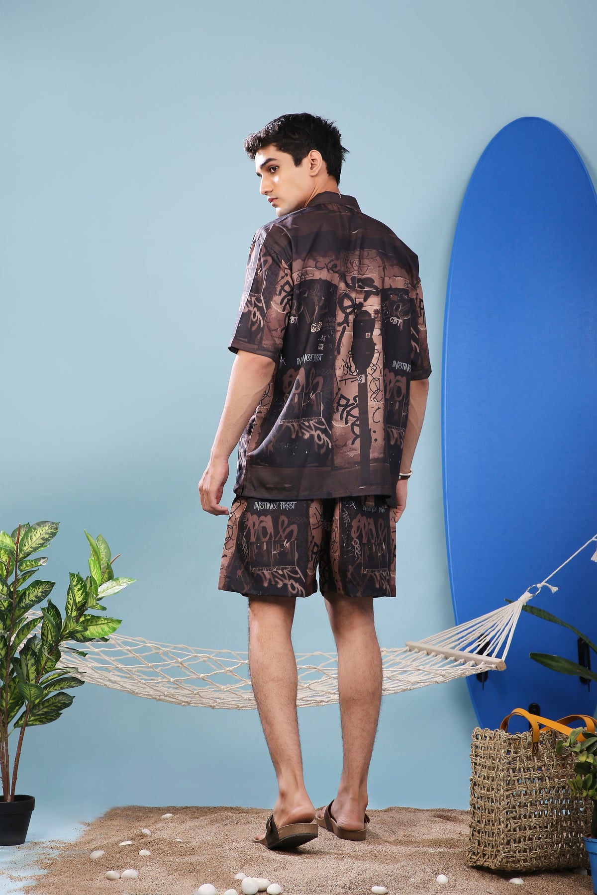 Egyptian Oversized Shorts by Instinct First