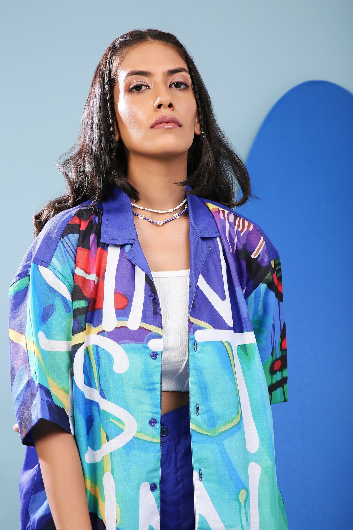 Cuban Oversized Shirt - Resort Wear by Instinct First
