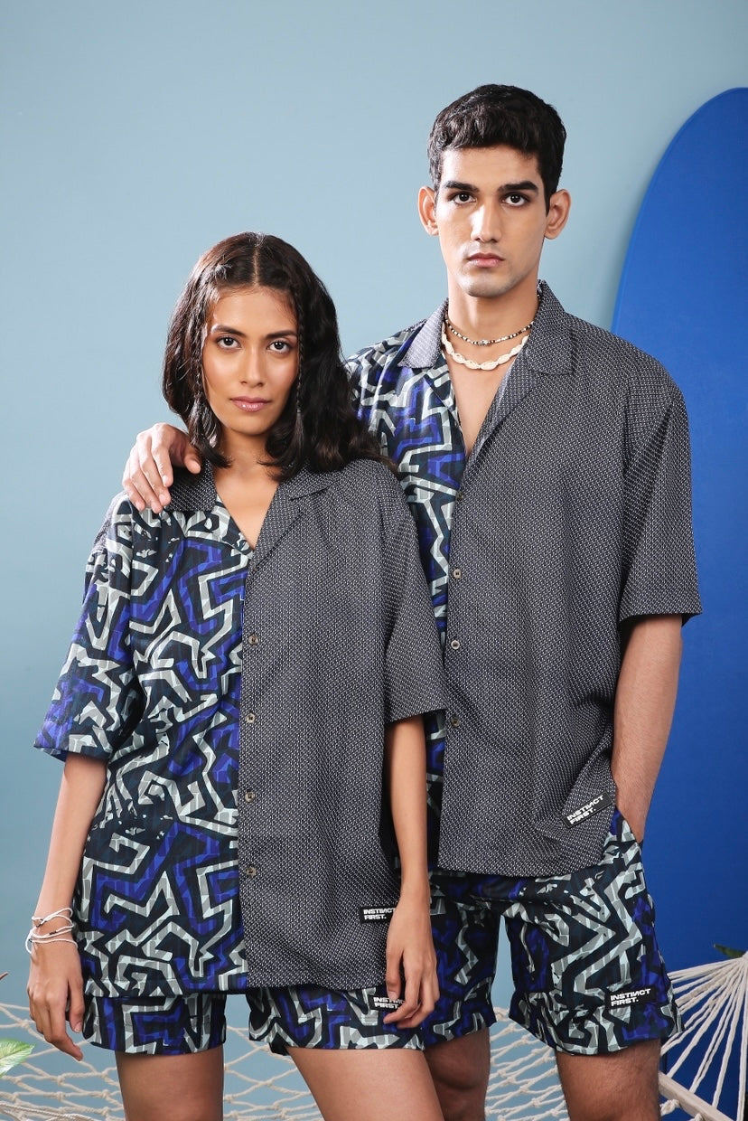 Caribbean Oversized Shirt - Resort Wear by Instinct First