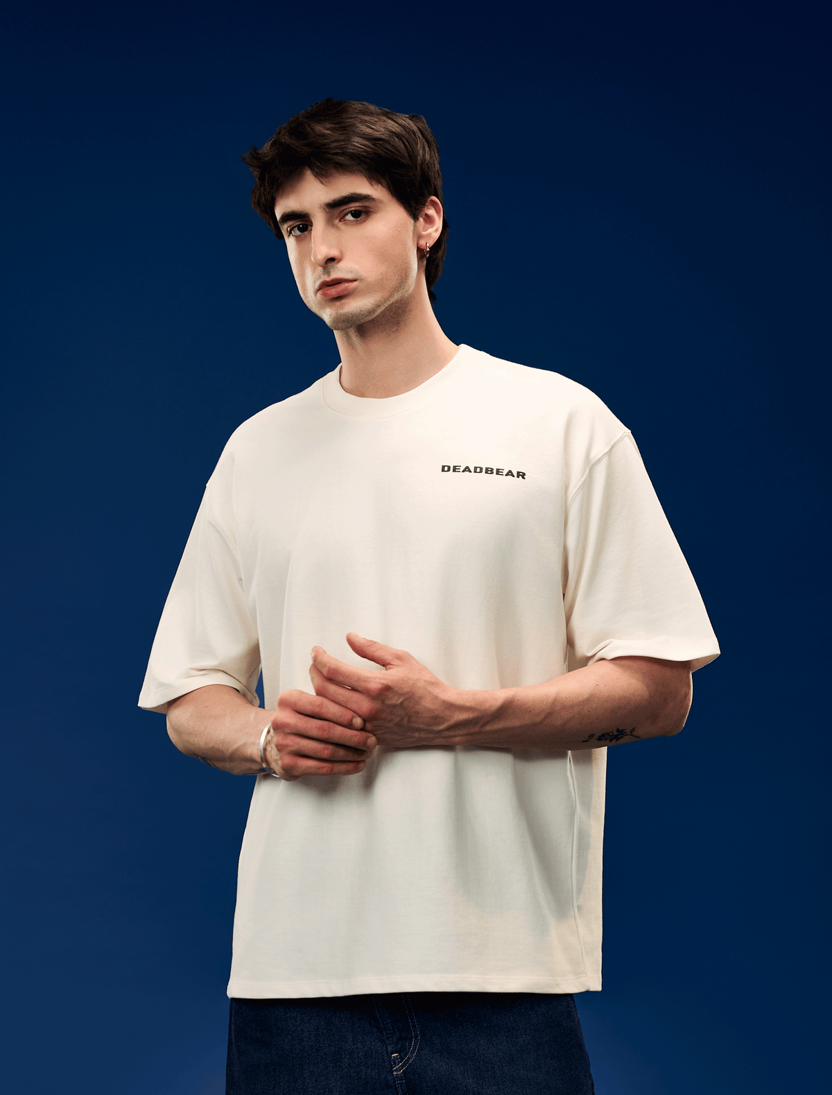 Ultra Basics Tee Cream White by DEADBEAR