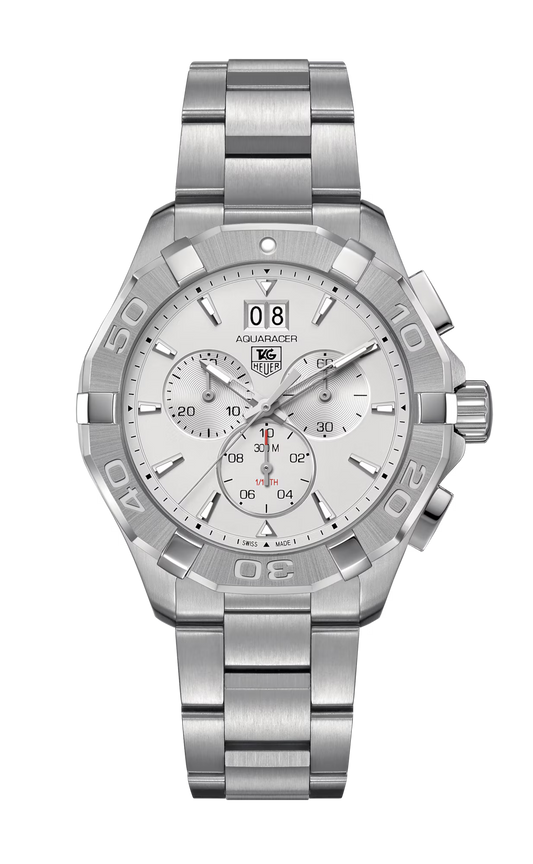 Tag Heuer Aquaracer Chronograph Silver Dial