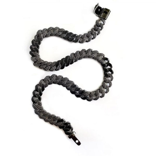 COAL CUBAN LINK by The Noble Sculptor