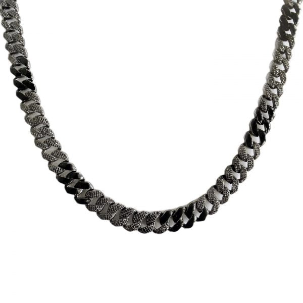 COAL CUBAN LINK by The Noble Sculptor