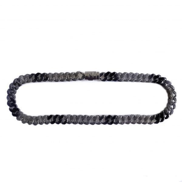 COAL CUBAN LINK by The Noble Sculptor