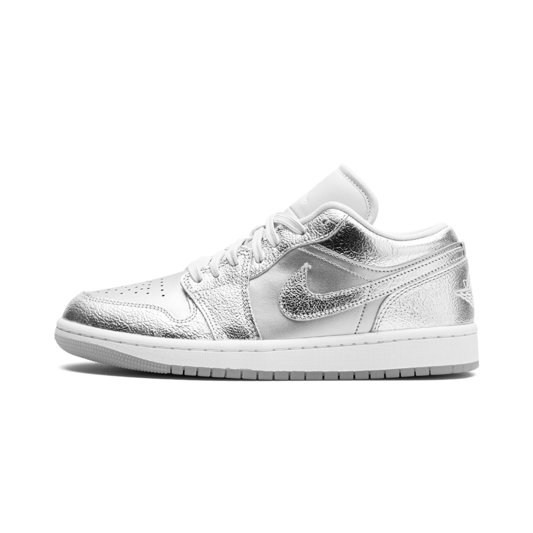 Jordan 1 Low SE Metallic Silver (W) by Nike Air Jordan