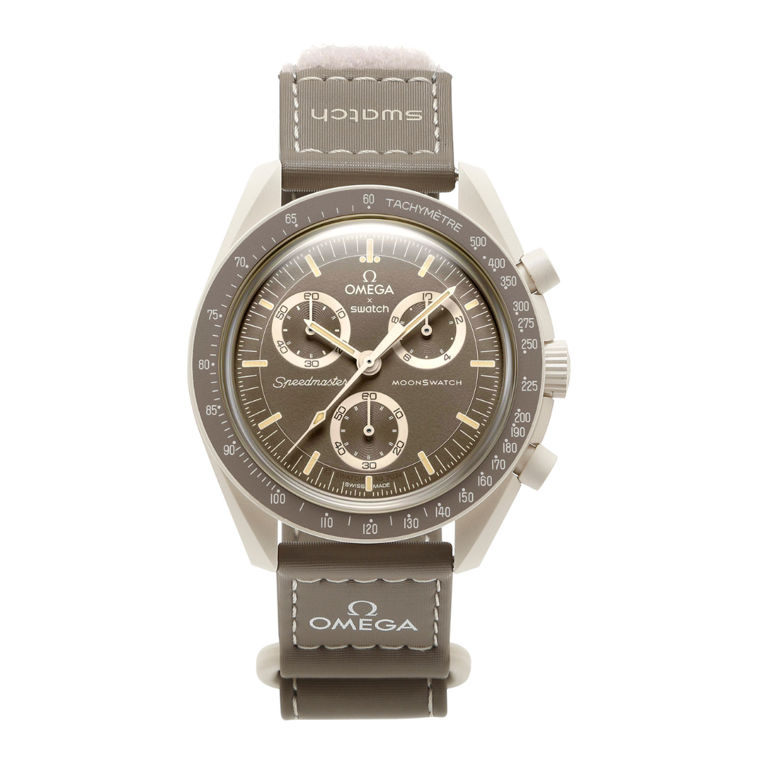 Swatch x Omega Bioceramic Moonswatch Mission on Earth - DESERT by Omega