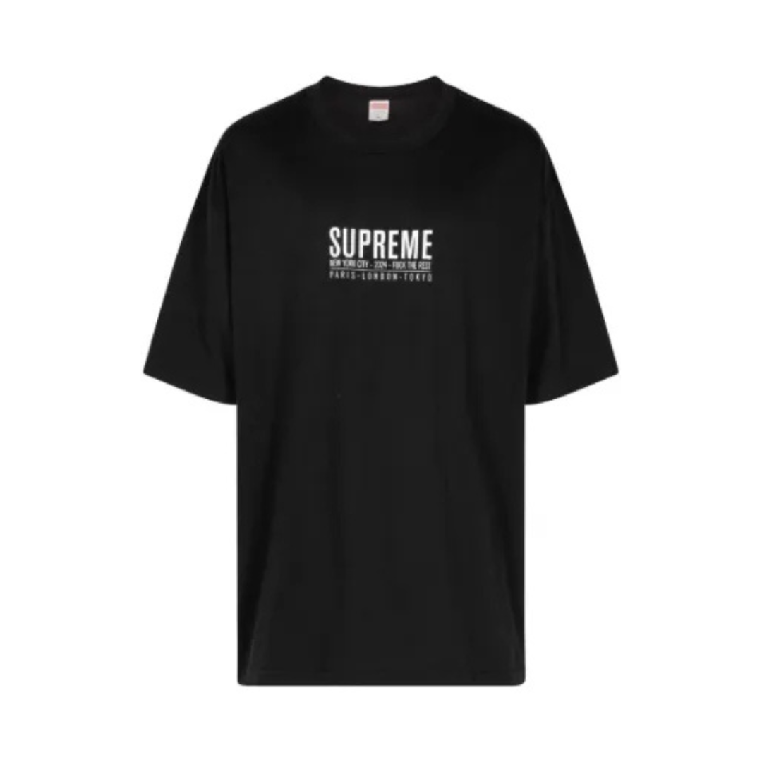Supreme Paris Tee Black by SUPREME