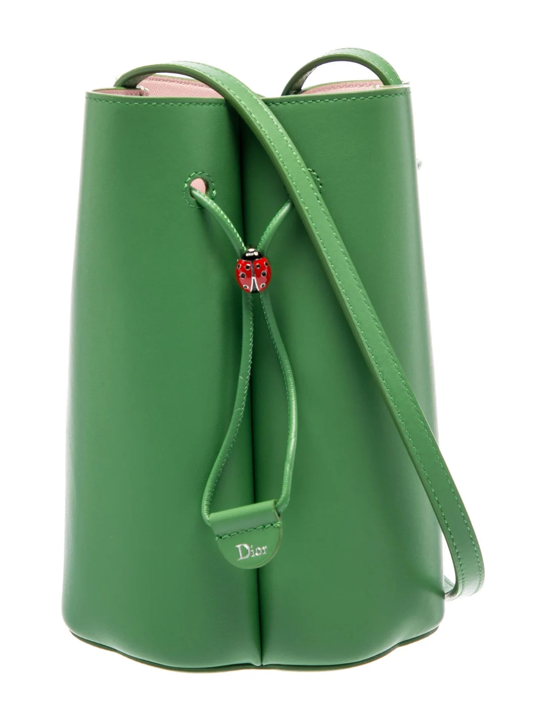Dior Bucket Bag – Green Leather (JW Anderson, 2026 Collection)