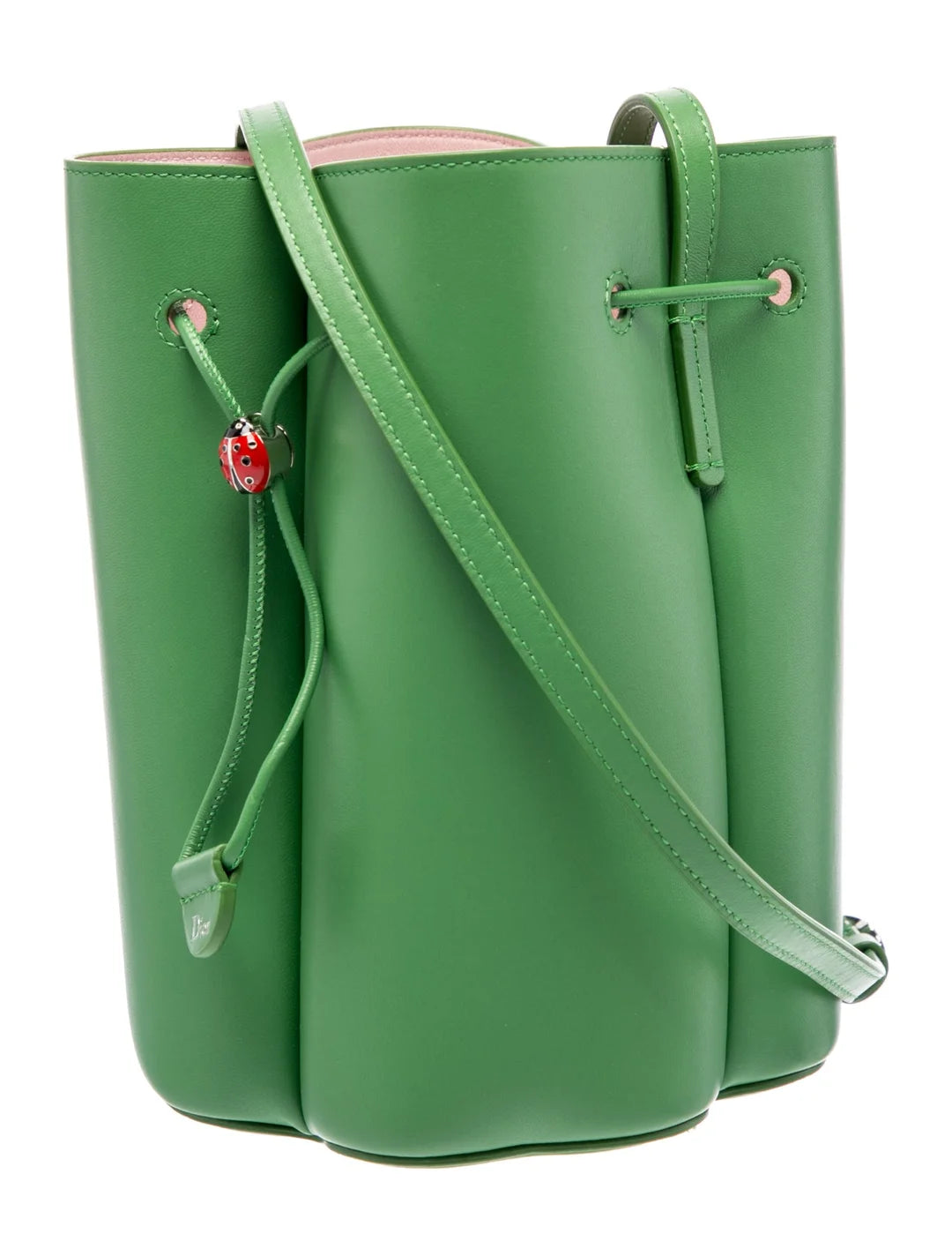 Dior Bucket Bag – Green Leather (JW Anderson, 2026 Collection)