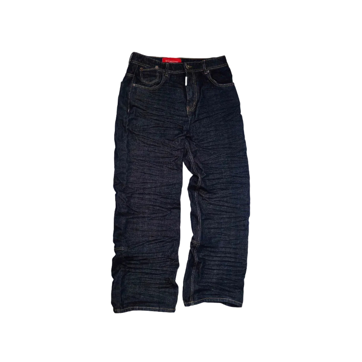 CREASED BY LIFE- DENIM by Temporary Clo
