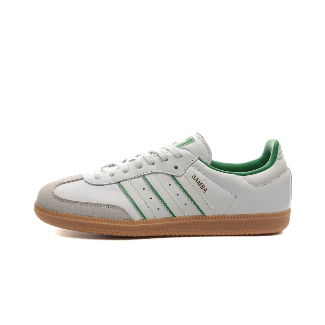 adidas Samba OG Crystal White Green by ADIDAS