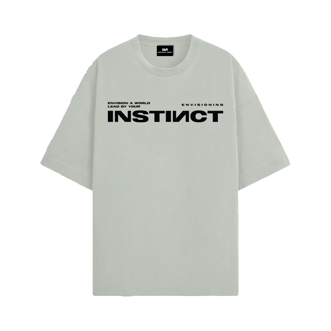 Oversized T-shirt - (Camping Green) by Instinct First