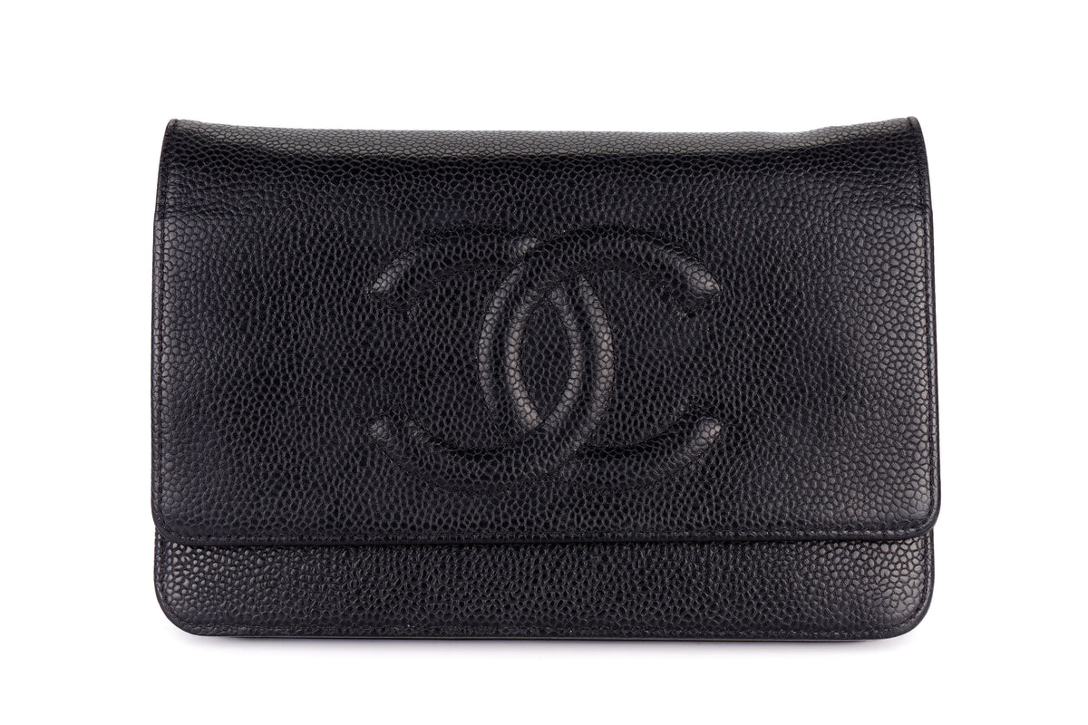Chanel Wallet On Chain Cc Timeless Black Caviar - view 1