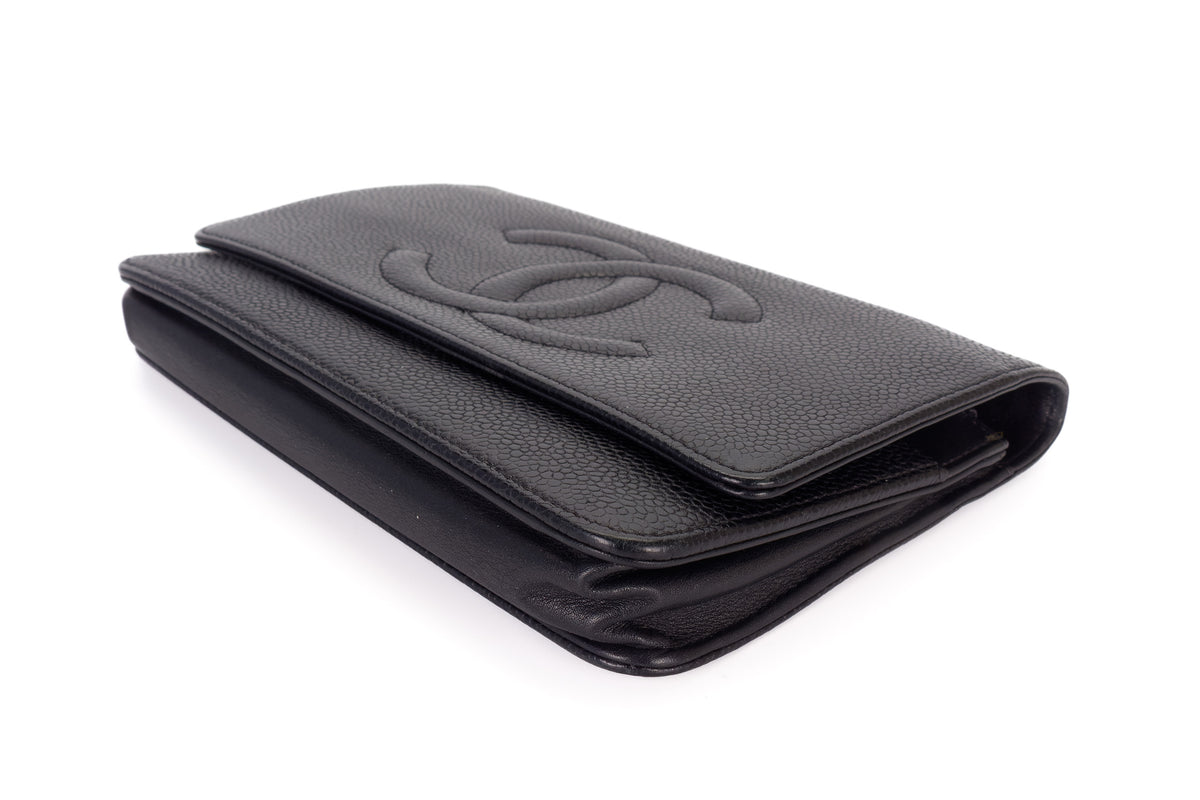 Chanel Wallet On Chain Cc Timeless Black Caviar - view 10