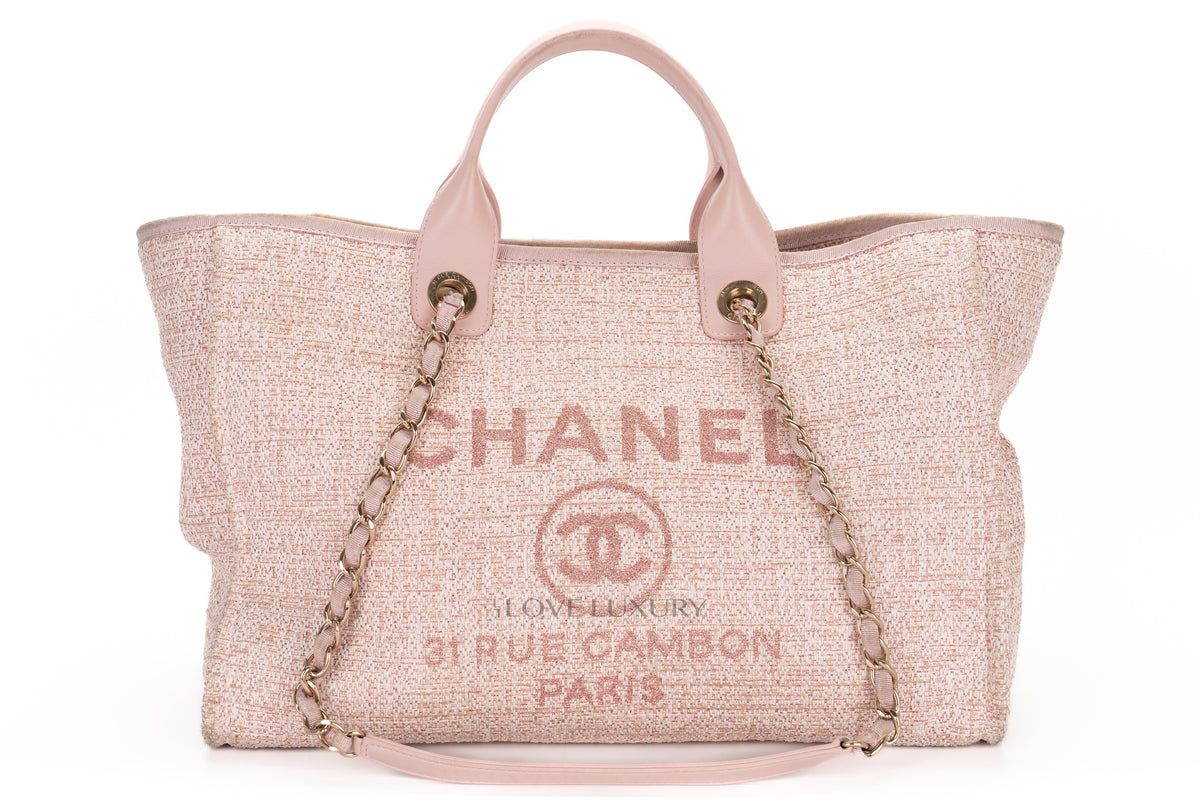 Chanel Bag Deaville Pink Gold Hardware - view 1