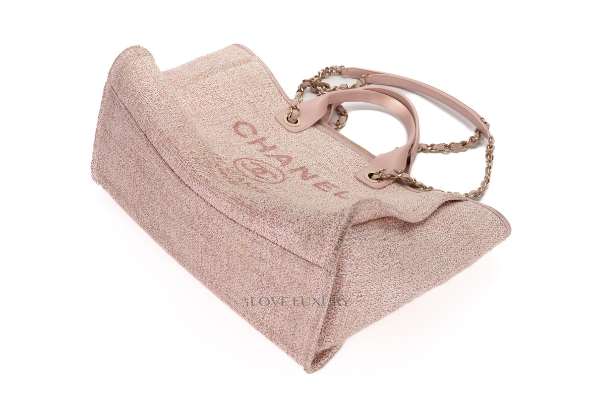 Chanel Bag Deaville Pink Gold Hardware - view 10