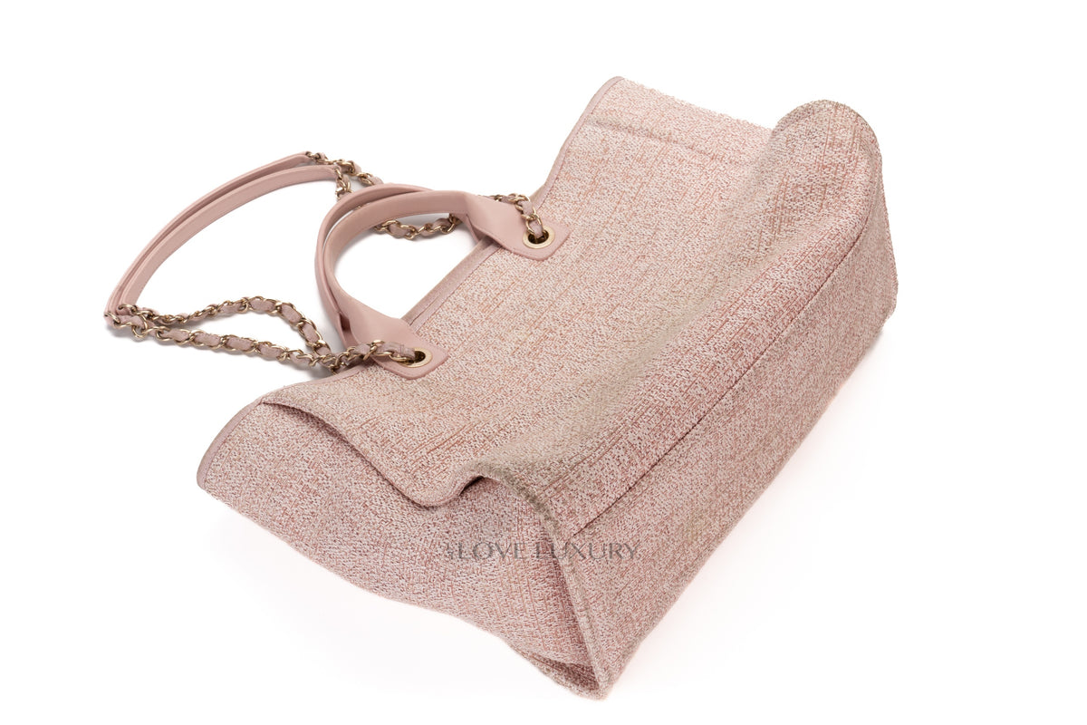 Chanel Bag Deaville Pink Gold Hardware - view 11