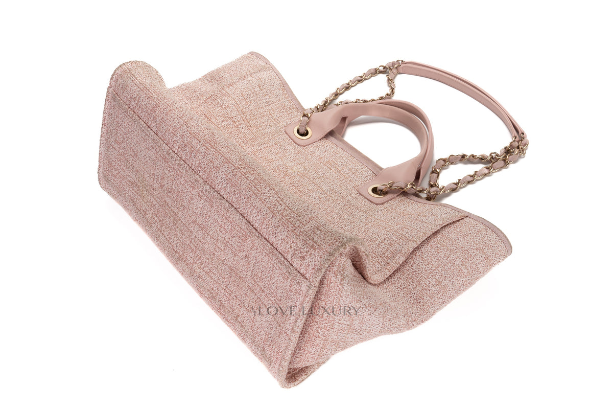 Chanel Bag Deaville Pink Gold Hardware - view 12